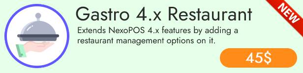 NexoPOS 4.x - POS, CRM & Inventory Manager - 2