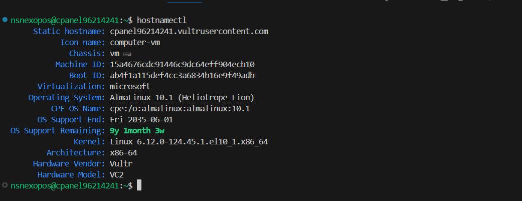cpanel