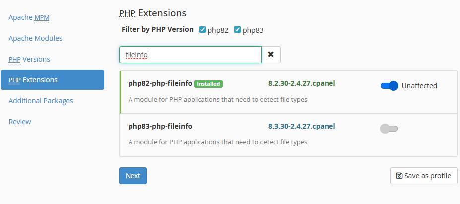 fileinfo