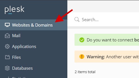 plesk-websites-and-domains