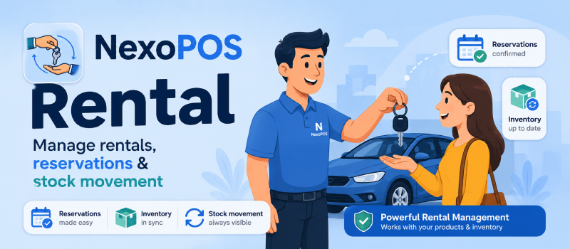 NexoPOS Rental